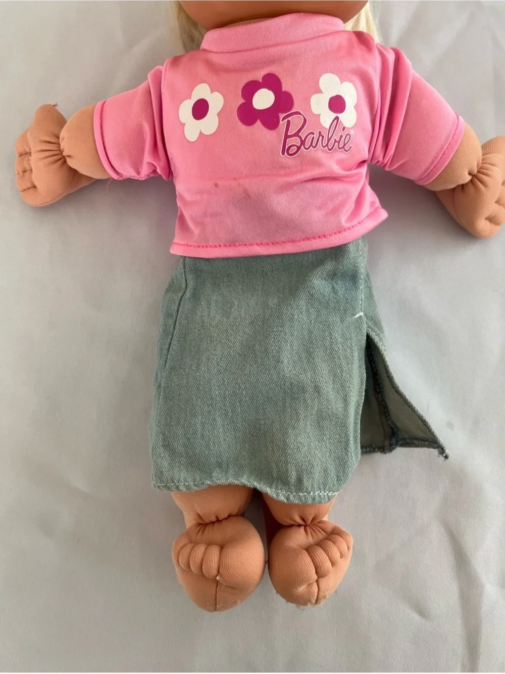 Vintage 1996 Cabbage Patch Kids By Hasbo With Barbie Outfit
